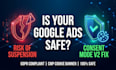 fix google ads suspension with consent mode v2 and cmp cookie banner