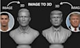 sculpt custom 3d head model 3d face 3d bust model 3d sculpture figurine