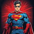 design an amazing superhero pop art