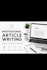 write high quality articles