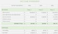 prepare professional financial statements in excel