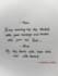 write anything with my beautiful handwriting