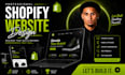create a complete shopify store ready to launch