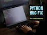 fix bugs and debug your python project