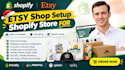 etsy setup etsy shopify print on demand shopify store printify printful gelato