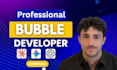 build nocode bubble io web app, bubble website, bubble mvp saas developer, n8n