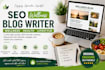 write SEO wellness blog posts