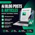 write SEO optimized ai blog posts and articles