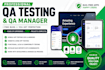 app testing and website testing,QA,iphone,ipad,and