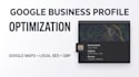 optimize your google business profile