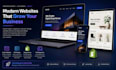 create a modern websites