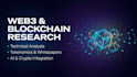 do technical research on blockchain, web3, and ai integration