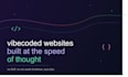 create you a vibe coded website