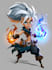 design 2d game character illustration