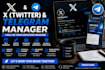 manage you x twitter account