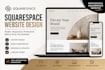 design and develop a responsive square space website