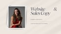 write persuasive website copy and sales copy that converts