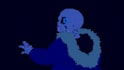 custom simple pixel art made by human