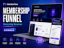 create a systeme io membership and subscription funnel