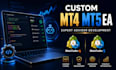 develop your mt4 mt5 expert advisor eas and indicator