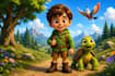 3d children story book illustration children book illustration amazon kdp