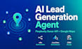 build an ai lead generation agent using perplexity and google maps, b2b n8n lead