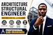 do architecture, structural engineer, building control and steel beam drawing