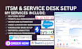 itsm teamsupport, solarwinds, sysaid, atera, salesforce, freshservice or jira
