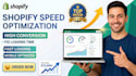 do shopify speed optimization and fix the loading time bugs