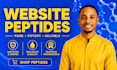 design a modern peptide website