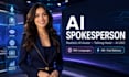 create ai spokesperson, ai avatar and ai talking head video