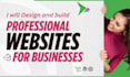 design and build a business website using ai