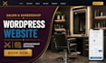 build a salon or barbershop wordpress website with appointment booking