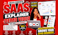 create animated saas explainer video or saas demo video