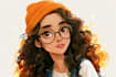 create simple cartoon portrait