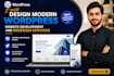 design, redesign build wordpress website, custom wordpress website develo