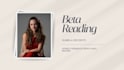 beta read your book and give honest chapter by chapter feedback