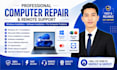 install windows, software and fix computer problems remotely