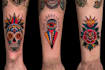 create any design in flash traditional tattoo style