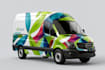 illustrate car wrap, truck wrap, van wrap design