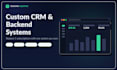 build a custom CRM or backend system into your website