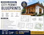 design city permit blueprints, adu plans and construction drawings