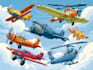 draw helicopter , airplane , aircraft , into a vector cartoon