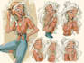 design 2d cartoon character