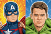 comic book illustration with comic book