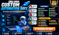 build pokemon bot, autobot target bot, lazada bot, checkout bot, shipping bot