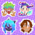 draw you a custom sticker sheet