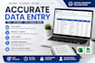 accurate data entry and product listing
