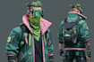 cyberpunk hacker character art
