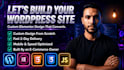design and develop a custom responsive wordpress elementor website